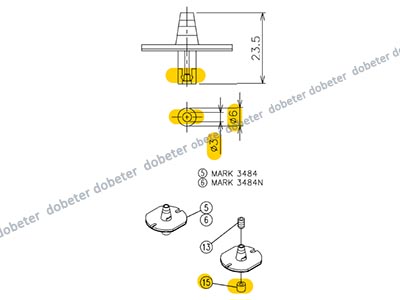 panasonic CM602 nozzle 3484NNNN MTKU001756AB