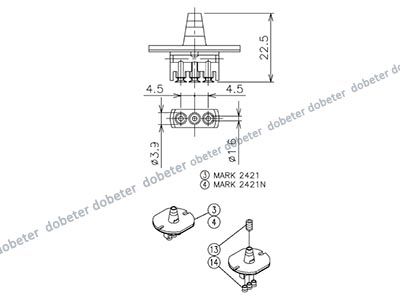 panasonic NPM nozzle 2421N N610117212AA