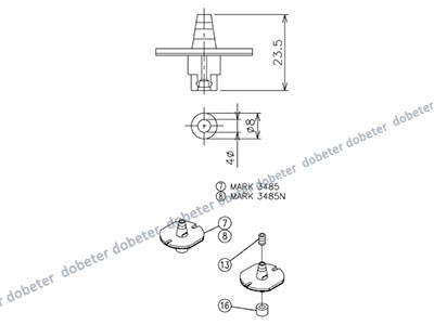 panasonic nozzle 3487NN MTKU001762AB